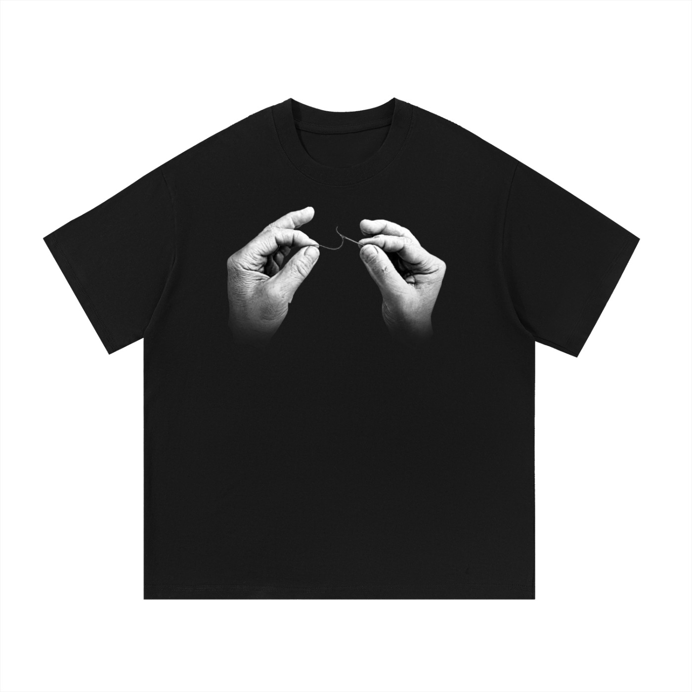Hands - Black Tee