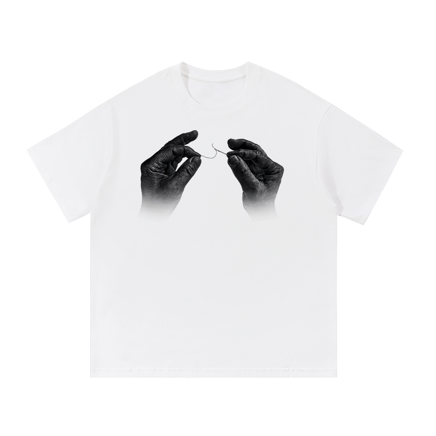 Hands - White Tee